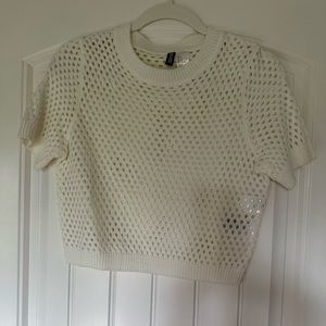 H&M Hole Crotchet Top